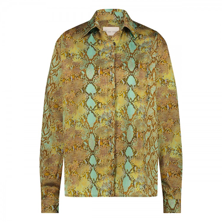 Jane Lushka Blouse Sisi/P Multi Green